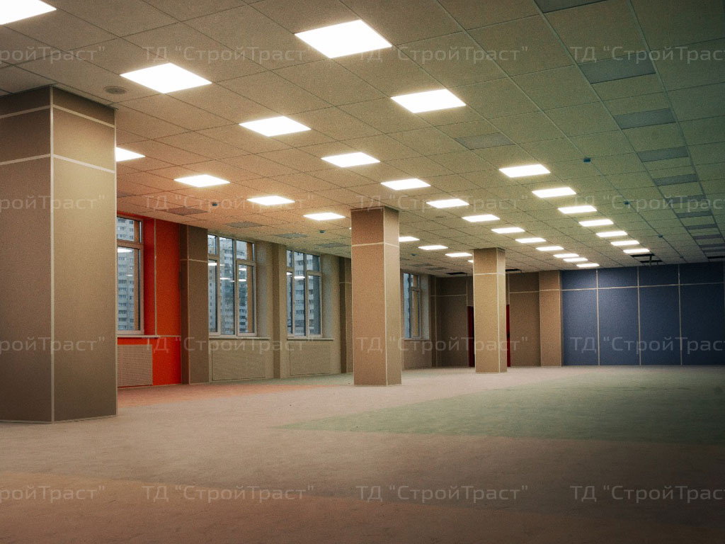 Декоративные панели для школы в СПб (пос. Шушары)
